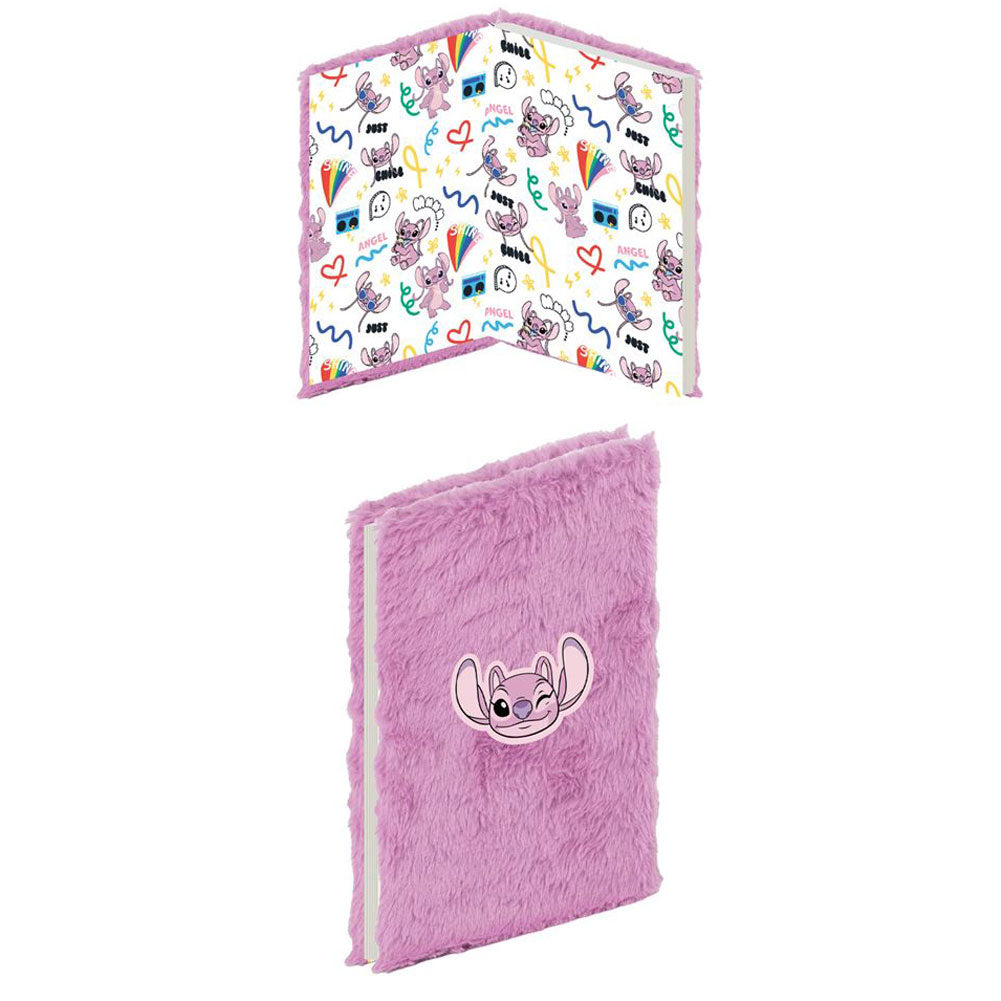 Lilo & Stitch Angel Plush Notebook