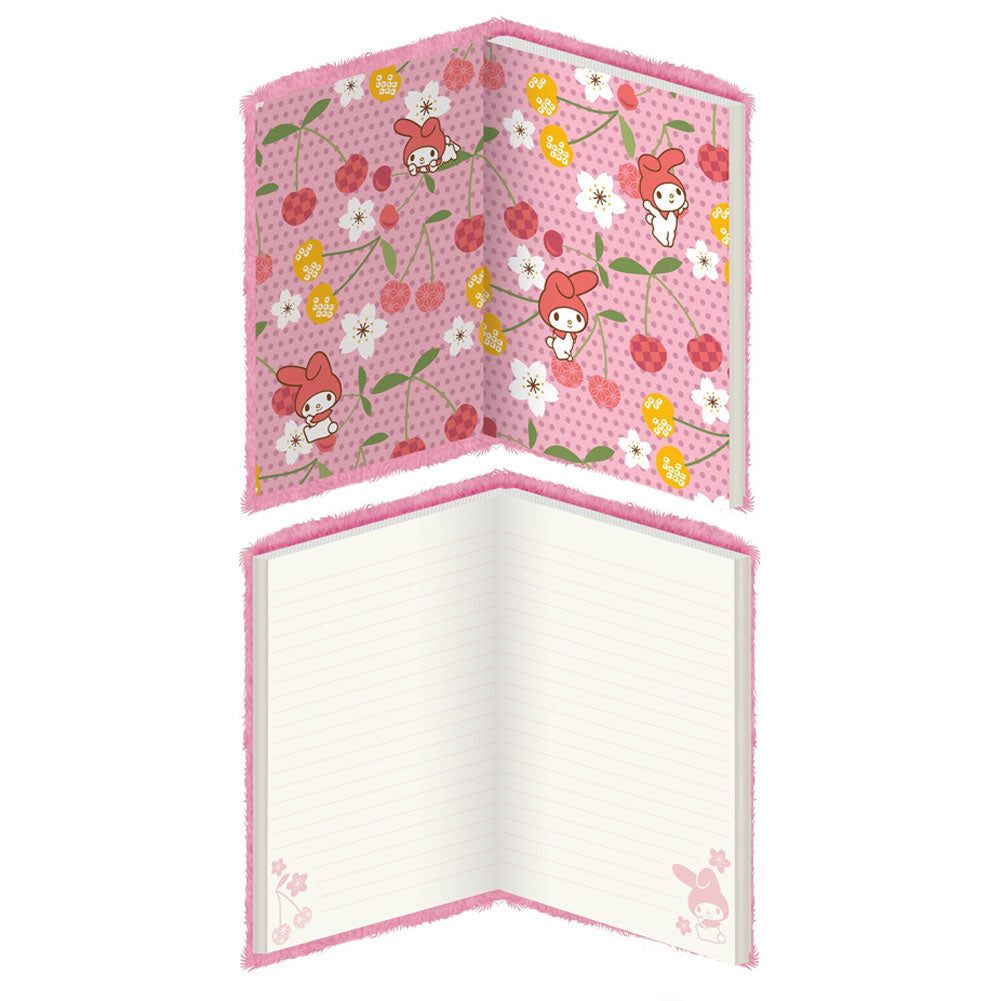 My Melody Plush Notebook
