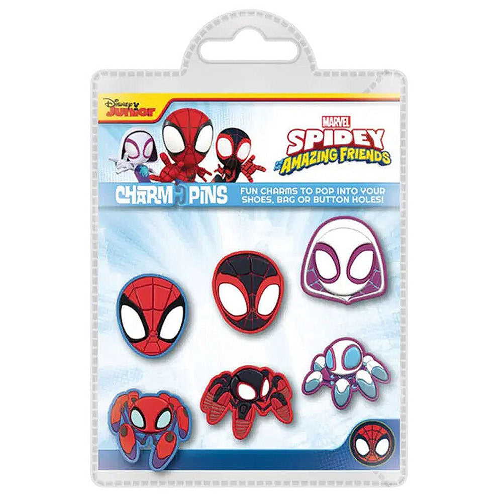 Spidey And His Amazing Friends Charm Pin Set