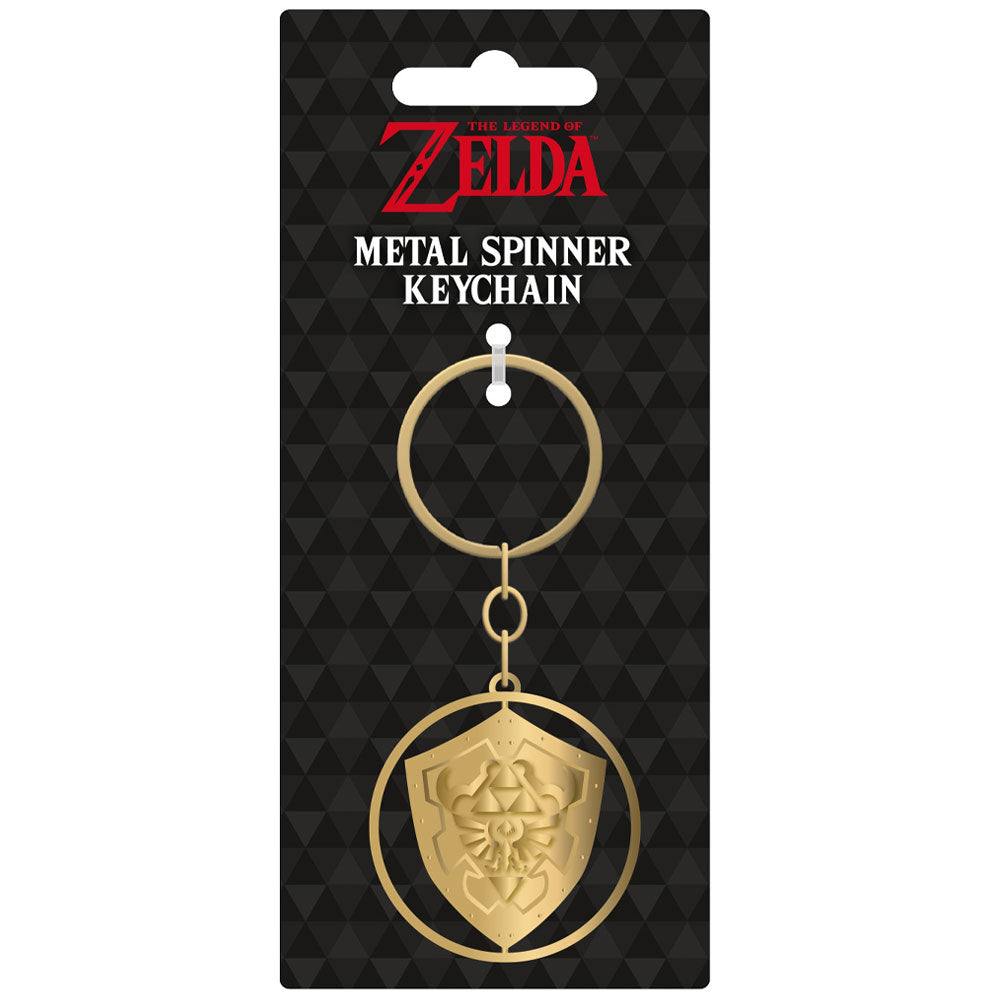 The Legend Of Zelda Metal Spinner Keyring
