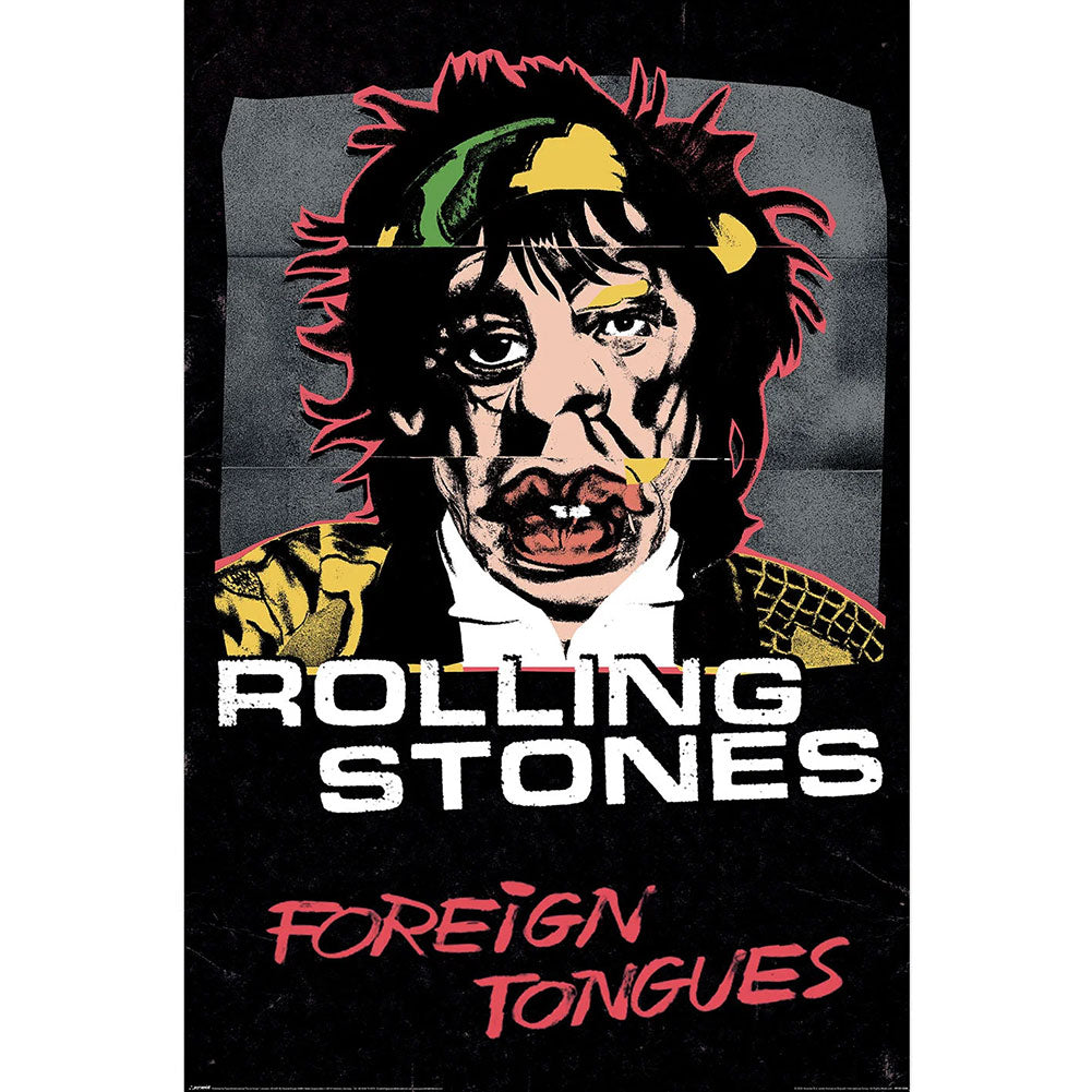 The Rolling Stones Foreign Tongues Poster 84