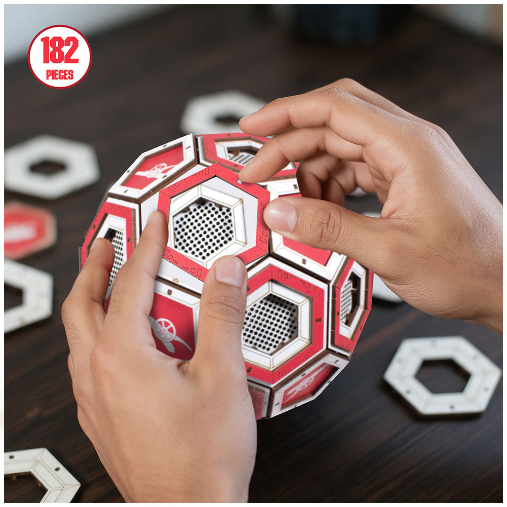 Arsenal FC 3D Wooden Football Puzzle