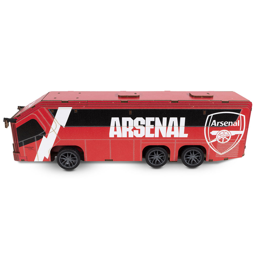 Arsenal FC 3D Wooden Team Bus Puzzle